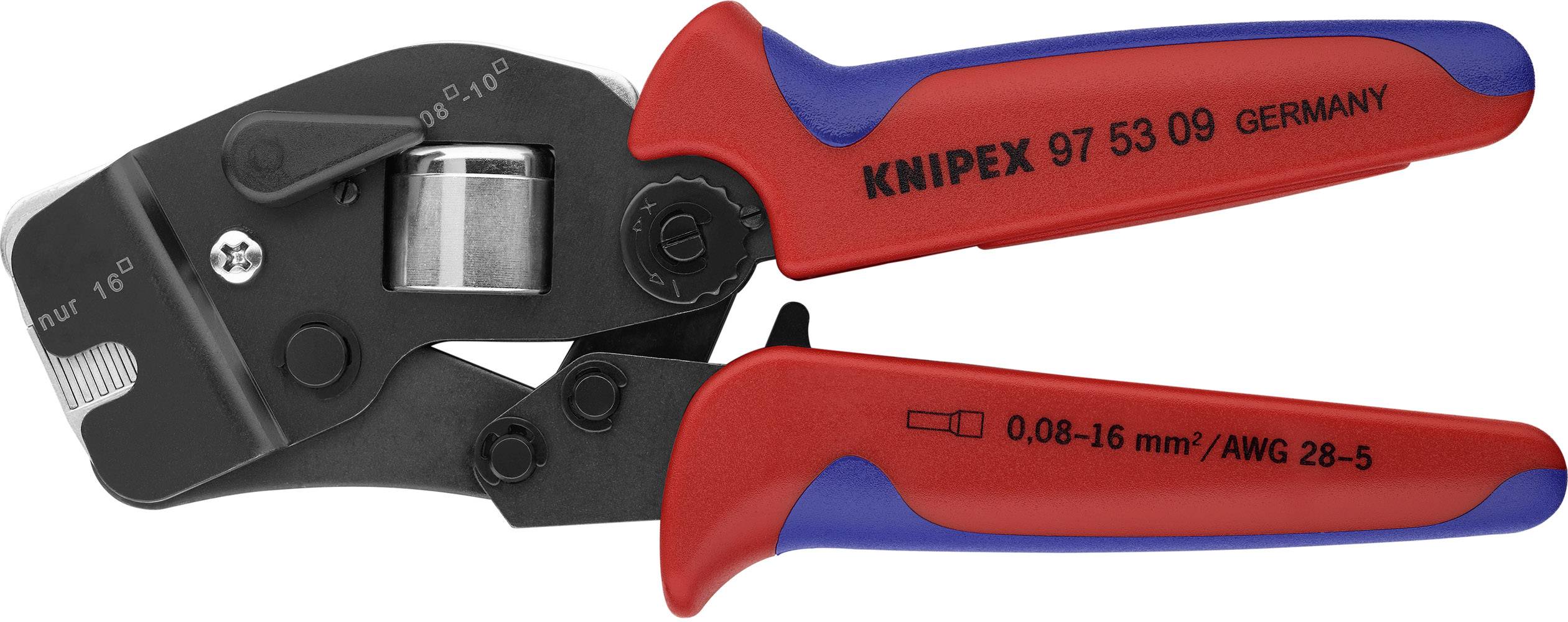 Zaciskarka Knipex 97 53 09, 0.08 do 16 mm² - obrazek 1