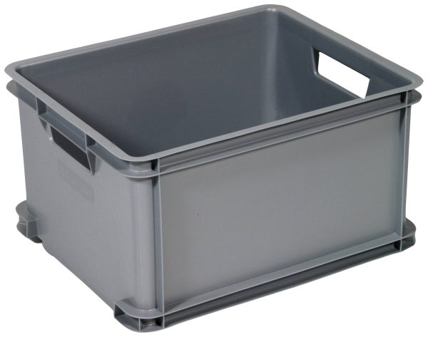 Curver 156011 Skrzynka do przechowywania Unibox Classic L do sztaplowania (S x W x G) 430 x 235 x 350 mm srebrny 1 szt.