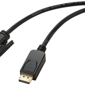 Kabel DVI Renkforce RF-5771518, DisplayPort na DVI 24+1pin., 1.80 m Kabel DVI Renkforce RF-5771518, DisplayPort na DVI 24+1pin., 1.80 m