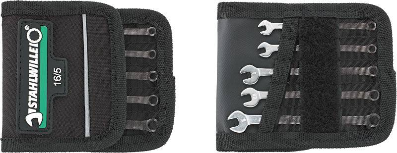 Stahlwille 96400902 2021-05-16 Zestaw kluczy płasko oczkowych Rozmiar klucza (metryczny) (tylko do tytułu) 3.2 - 5 mm - obrazek 1