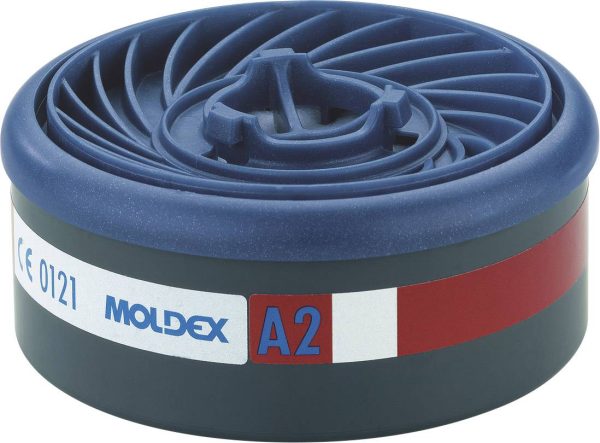 Moldex 920001 EasyLock Gas Filtr gazowy Klasa filtra / stopień ochrony: A2 8 szt.