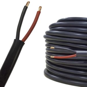 Przewód głośnikowy AIV 23312A FLRYY, 2 x 0.75 mm², czerwony, czarny, Produkty w metrach bieżących Przewód głośnikowy AIV 23312A FLRYY, 2 x 0.75 mm², czerwony, czarny, Produkty w metrach bieżących