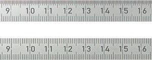 Przymiar liniowy BMI 962030030, 0.3 m, stal nierdzewna Przymiar liniowy BMI 962030030, 0.3 m, stal nierdzewna
