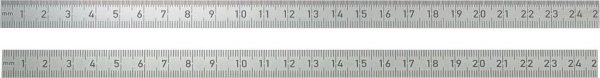 Przymiar liniowy BMI 962030030, 0.3 m, stal nierdzewna