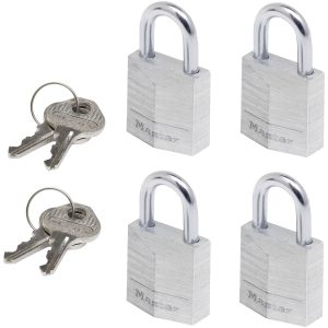 Kłódka Master Lock P55992 20 mm Samozatrzaskowa z zamkiem kluczykowym Kłódka Master Lock P55992 20 mm Samozatrzaskowa z zamkiem kluczykowym