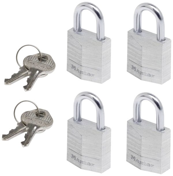 Kłódka Master Lock P55992 20 mm Samozatrzaskowa z zamkiem kluczykowym