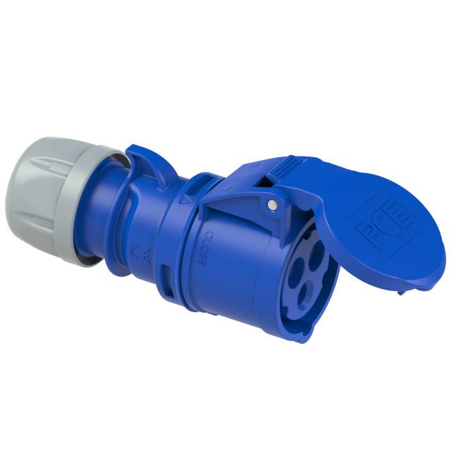 Gniazdo CEE-Cara, PCE 182400003, 3-pin, 230 V/AC, 16 A, IP4 - obrazek 1