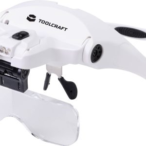 Okulary z lupą TOOLCRAFT 2469761 z oświetleniem LED Współczynnik powiększenia: 3.5 x, 2.5 x, 2.0 x, 1.5 x, 1.0 x Rozmiar Okulary z lupą TOOLCRAFT 2469761 z oświetleniem LED Współczynnik powiększenia: 3.5 x, 2.5 x, 2.0 x, 1.5 x, 1.0 x Rozmiar