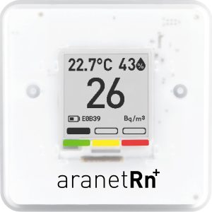 Miernik radonu aranet Radon Plus 0, 0, 0 – 4000, 50, 85 Bq/m³, °C, % Miernik radonu aranet Radon Plus 0, 0, 0 – 4000, 50, 85 Bq/m³, °C, %