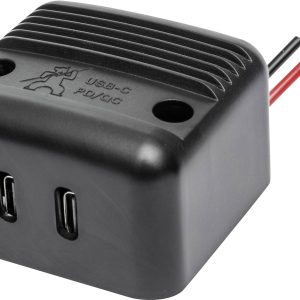 Wbudowane zasilanie USB-C podwójne gniazdo PD/QC maks. 2x 30 W ProCar 12 V, 24 V