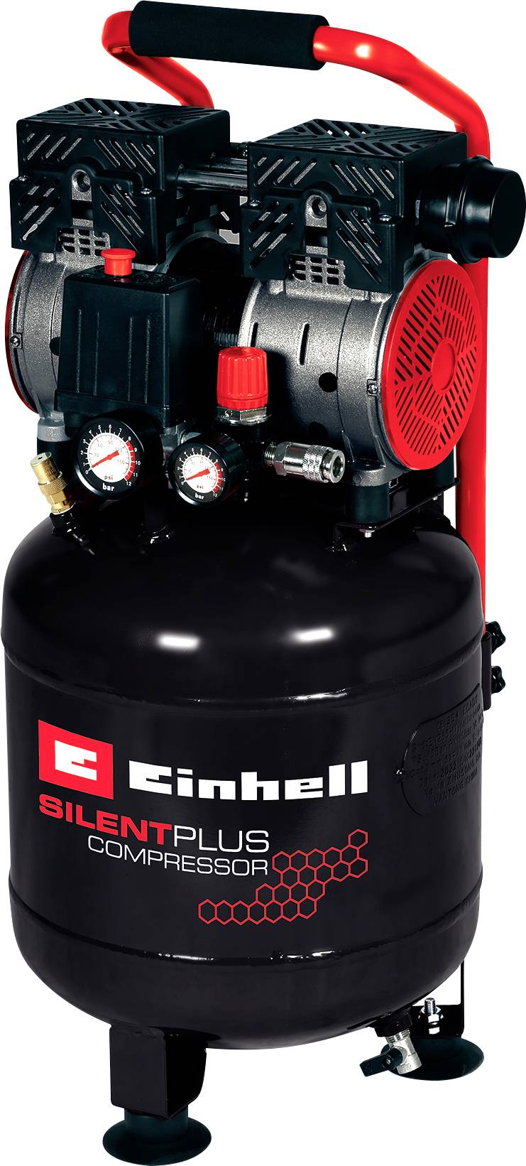 Sprężarka powietrza Einhell Kompressor TE-AC 135/24 Silent Plus - obrazek 1