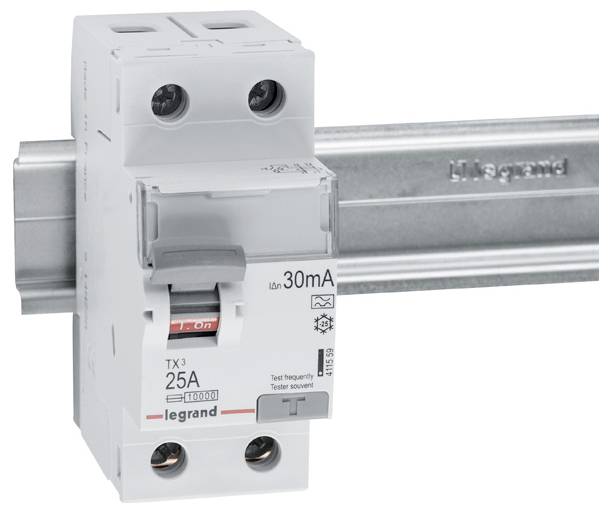 Legrand 411559 Wyłącznik różnicowoprądowy 25 A 0.03 A 230 V - obrazek 1