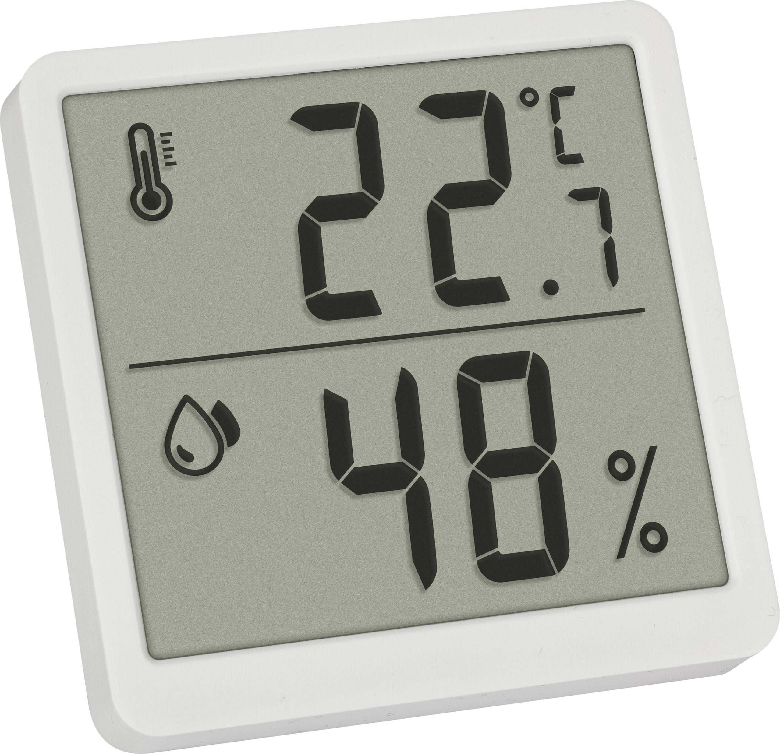 TFA Dostmann Digitales Thermo-Hygrometer Termohigrometr biały 1 szt. - obrazek 1