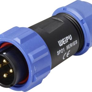 Złącze IP68 seria SP21 Weipu SP2110 / P 4 I, 1 szt. Złącze IP68 seria SP21 Weipu SP2110 / P 4 I, 1 szt.