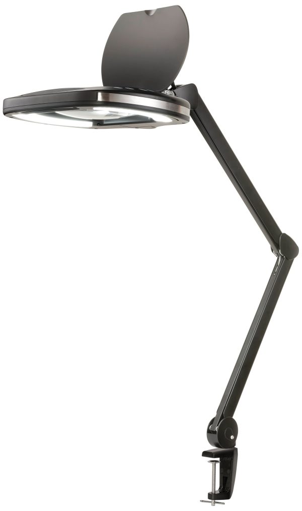 TOOLCRAFT TO-9090711 Lampa ESD z lupą i uchwytem zaciskowym Współczynnik powiększenia=2.25 x Klasa efektywności energety