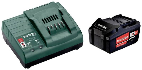 Metabo 685192000 Ładowarka i akumulator do elektronarzędzi 18 V 4 Ah litowe
