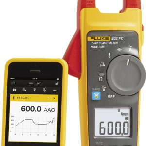 Fluke 902 FC Miernik cęgowy, Multimetr cyfrowy CAT III 600 V, CAT IV 300 V Wyświetlane liczby: 6000 Fluke 902 FC Miernik cęgowy, Multimetr cyfrowy CAT III 600 V, CAT IV 300 V Wyświetlane liczby: 6000