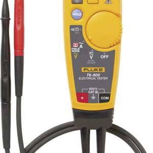 Fluke T6-600/EU Multimetr, Tester elektryczny cyfrowy CAT III 600 V Wyświetlane liczby: 2000 Fluke T6-600/EU Multimetr, Tester elektryczny cyfrowy CAT III 600 V Wyświetlane liczby: 2000