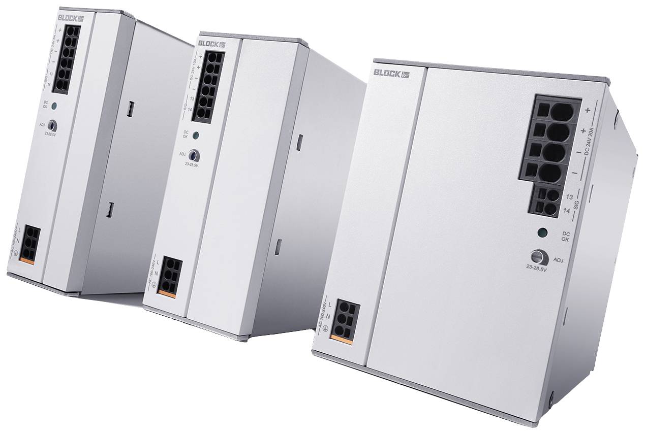 BLOCK PC-0724-800-0 Wyłącznik elektroniczny 24 V/DC 10 A Ilość wyjść:8 x Opis 1 szt. - obrazek 1