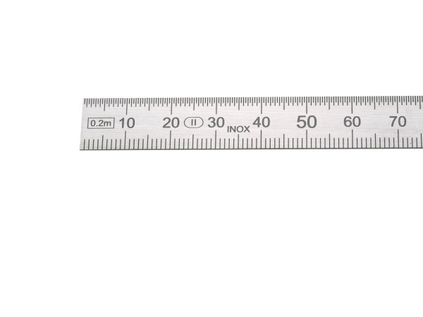 Przymiar liniowy HELIOS PREISSER biegsamer Stahlmaßstab 300mm 13×0,5mm VA DIN2968 0460224