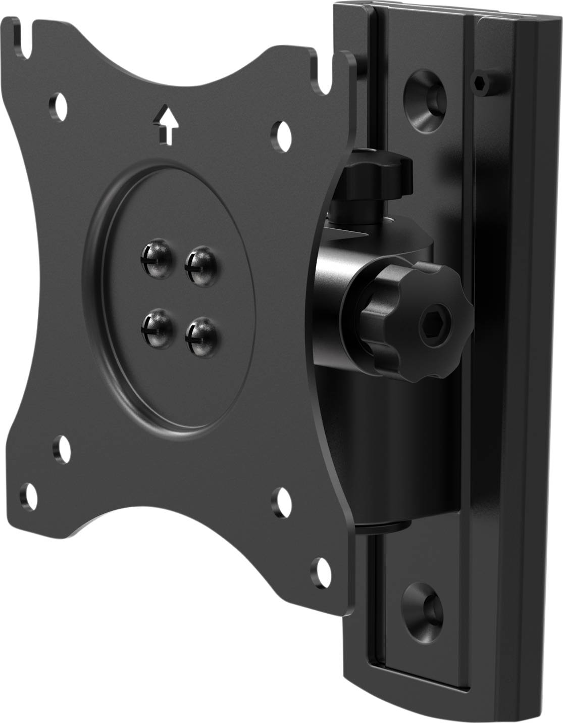 SpeaKa Professional Uchwyt ścienny do monitora SP-WMM-200S 1 Wyświetlacz 33,0 cm (13") - 76,2 cm (30") czarny Uchylny, P - obrazek 1