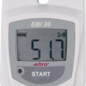 Rejestrator danych pomiarowych ebro EBI 20-TH1 1601-0044-Z -30 do +70 °C Rejestrator danych pomiarowych ebro EBI 20-TH1 1601-0044-Z -30 do +70 °C
