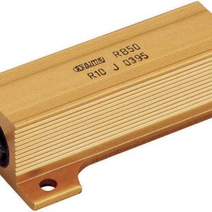 Rezystor drutowy dużej mocy z radiatorem ATE Electronics, 0,82 Ohm, 50 W, 5 % Rezystor drutowy dużej mocy z radiatorem ATE Electronics, 0,82 Ohm, 50 W, 5 %
