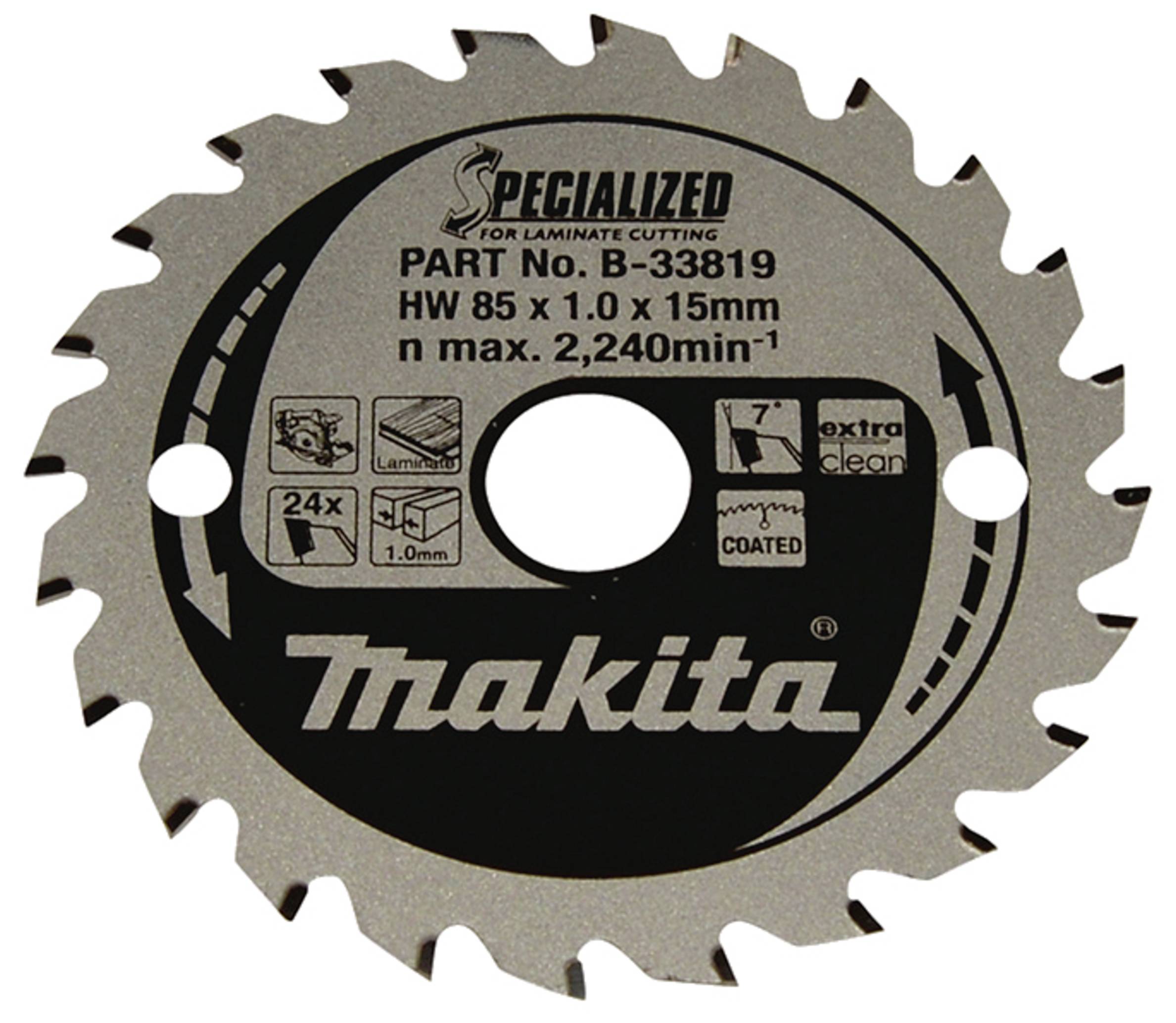 Tarcza tnąca Makita SPECIALIZED 85 x 15 x 1.0 mm 1 szt. - obrazek 1