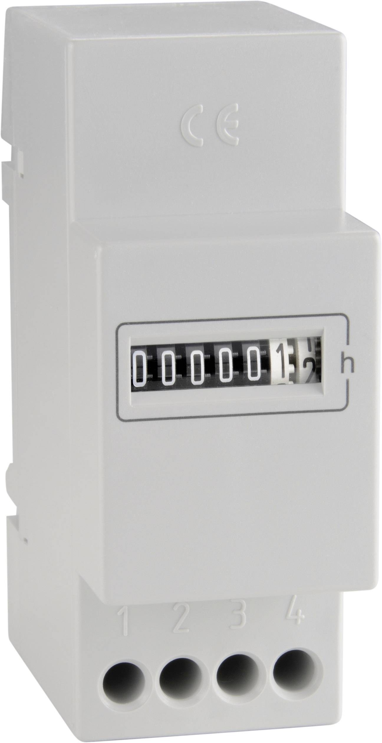 Licznik czasu pracy Bauser 666.6/008-022-0-1-001, 12 - 24 V/DC, IP65 - obrazek 1