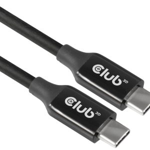 club3D USB-C Kabel Złącze męskie USB-C® 5.00 m czarny CAC-1535 club3D USB-C Kabel Złącze męskie USB-C® 5.00 m czarny CAC-1535