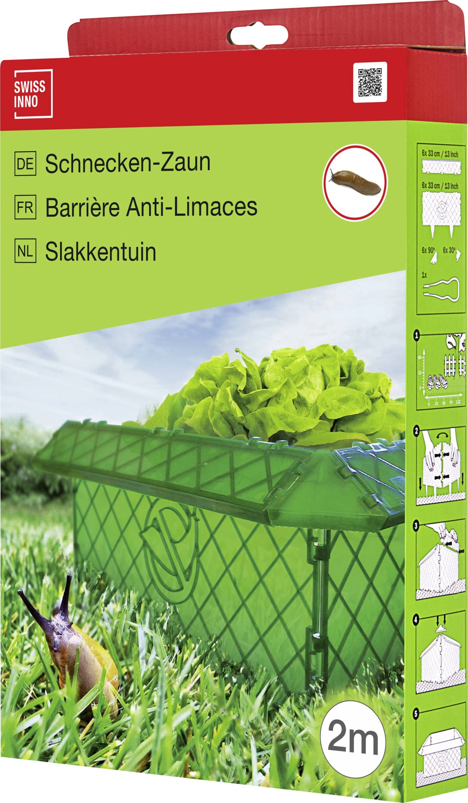 Ogrodzenie dla ślimaków Swissinno Natural Control 1 220 001 - obrazek 1