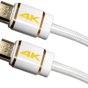 Maxtrack HDMI kabel Wtyczka HDMI-A, Wtyczka HDMI-A 3.00 m biały C 216-3 L 4K UHD Kabel HDMI Maxtrack HDMI kabel Wtyczka HDMI-A, Wtyczka HDMI-A 3.00 m biały C 216-3 L 4K UHD Kabel HDMI
