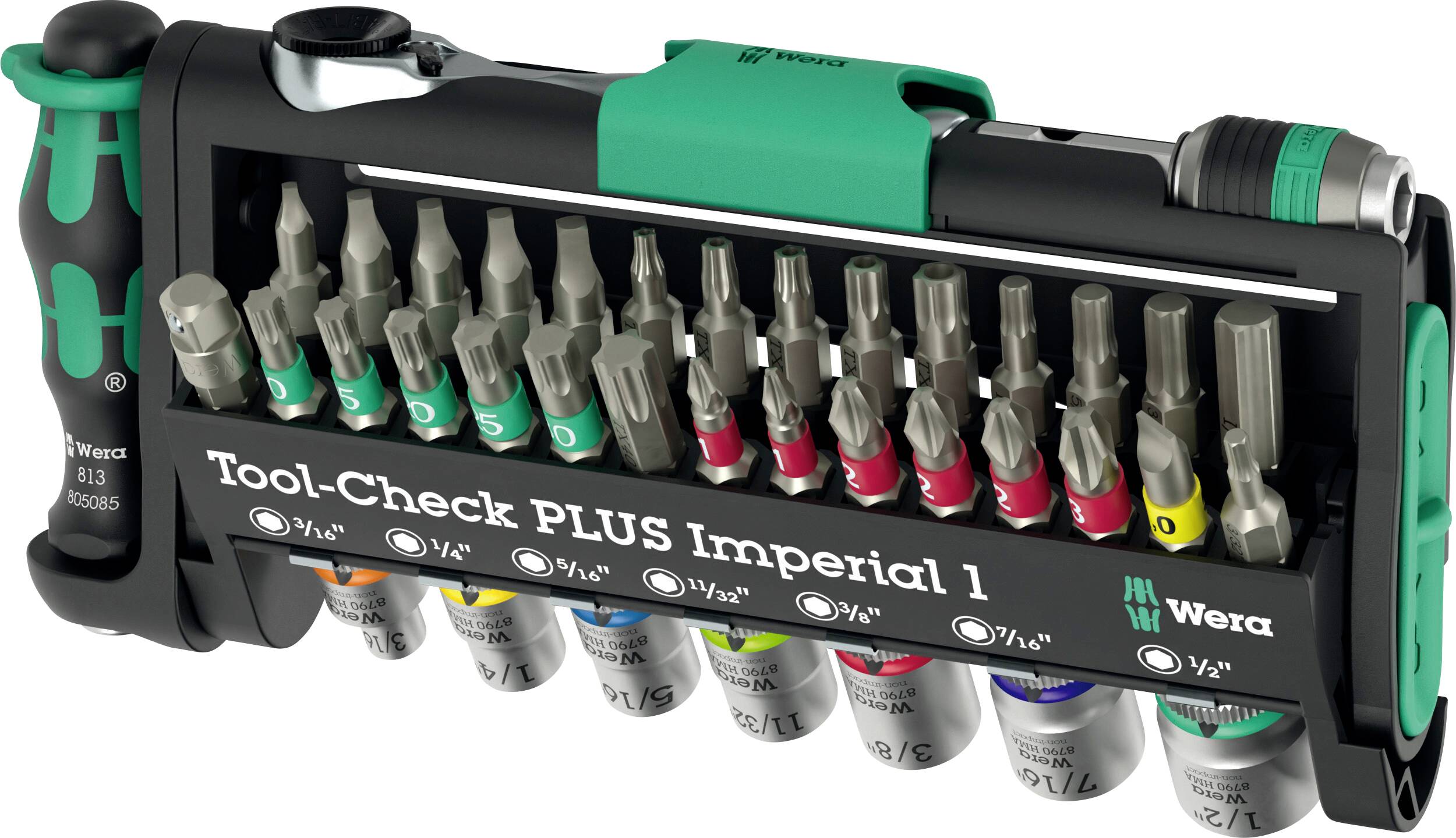 Bit Torq Wera Tool-Check PLUS Imperial 1 05049060001 1 szt. - obrazek 1