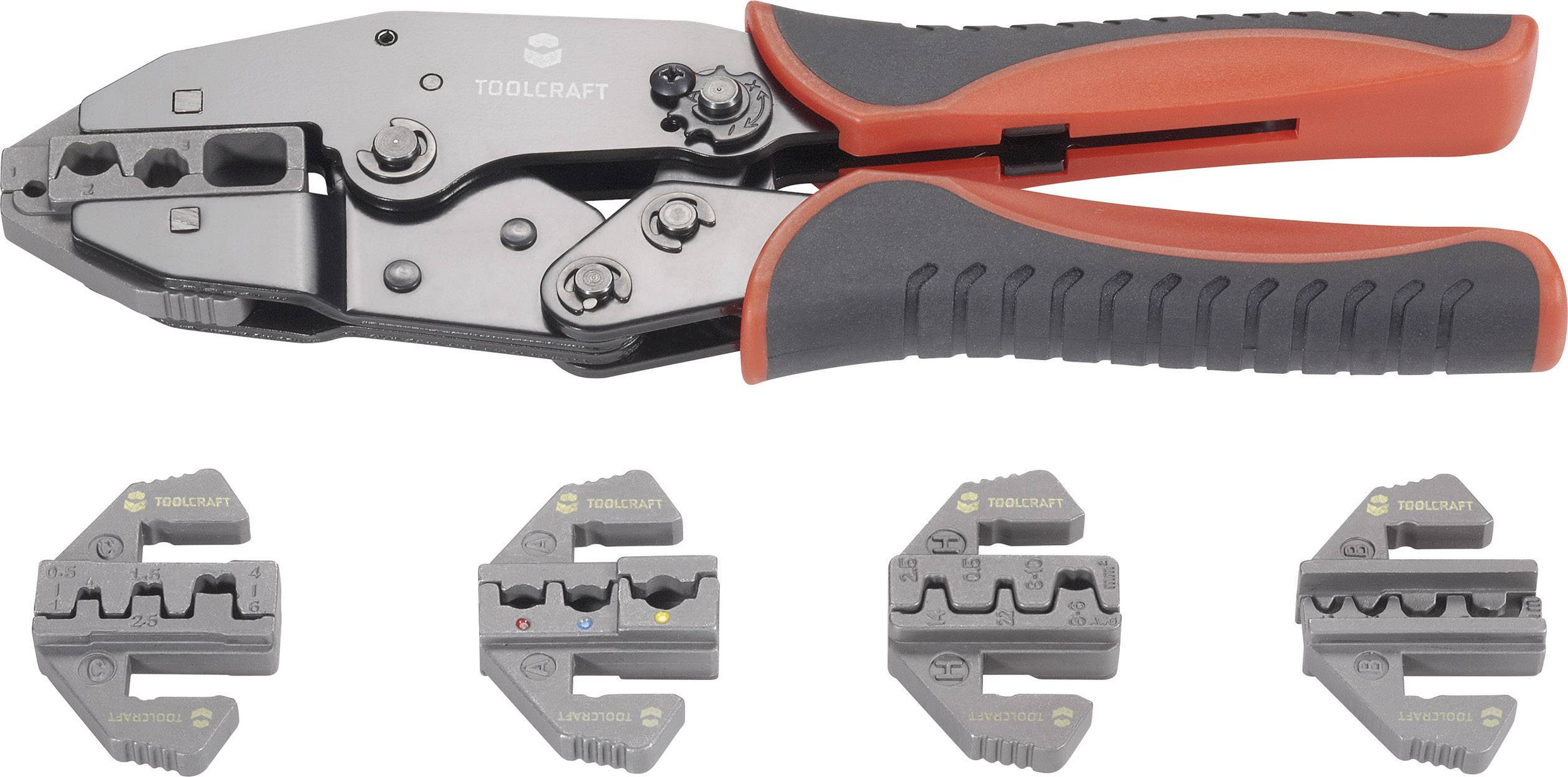 Zestaw - zaciskarka TOOLCRAFT PZ-506 430461 - obrazek 1