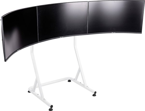 Thermaltake Uchwyt do monitora Triple Monitor Stand for Cockpit White 3 Wyświetlacz 139,7 cm (55″) biały
