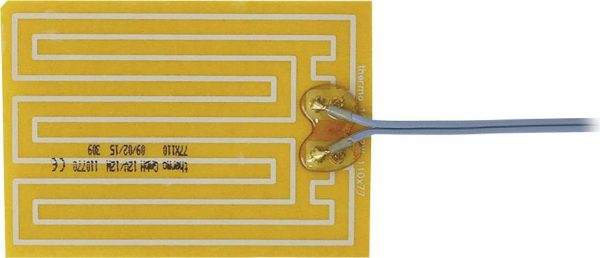 Folia grzewcza Thermo TECH FOLIENHEIZUNG 110X77MM, 80 °C, 12 W, IPX4, (D x S) 110 mm x 77 mm