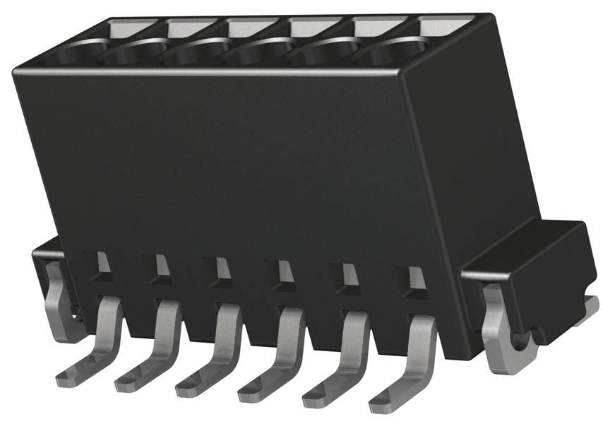 HARTING 14010413101333 Terminal PCB Ilość styków 4 czarny 1 szt. - obrazek 1