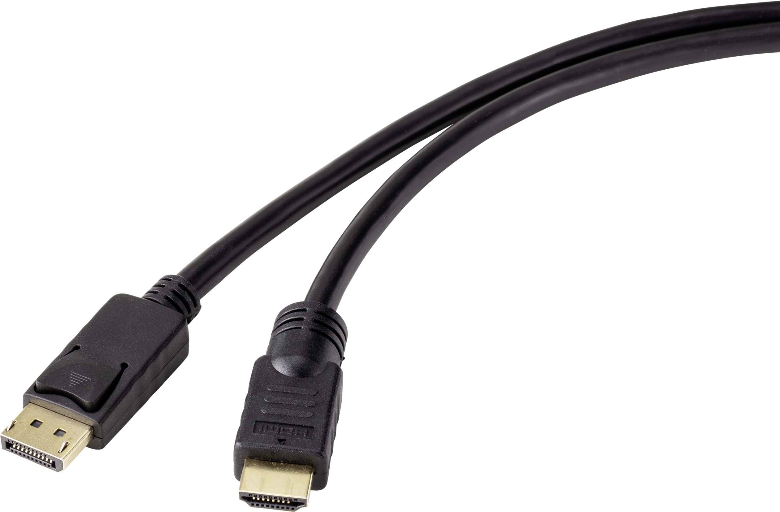 Kabel DisplayPort Renkforce RF-4581872, DisplayPort na HDMI-A, 15.00 m - obrazek 1