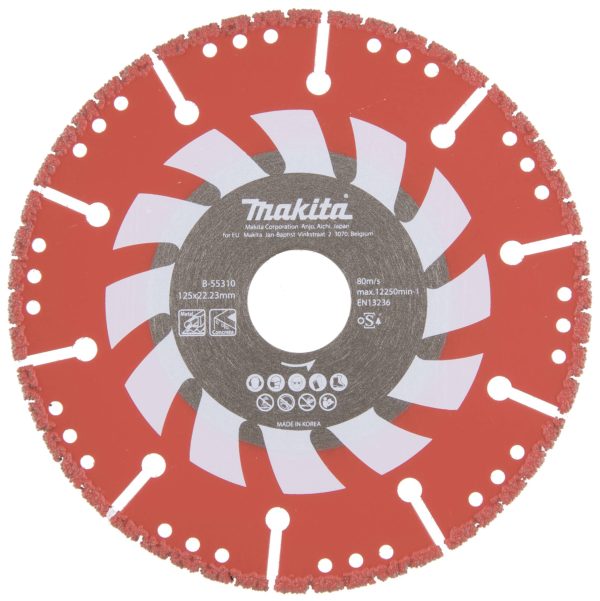 Tarcza tnąca diamentowa Makita Rescue B-55310 125 mm 1 szt.
