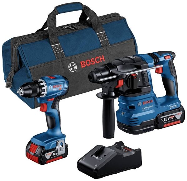 Bosch Professional 0615A50038 Zestaw narzędzi na narzędzia akumulatorowe, dla rzemieślników, dla majsterkowicza, profesj