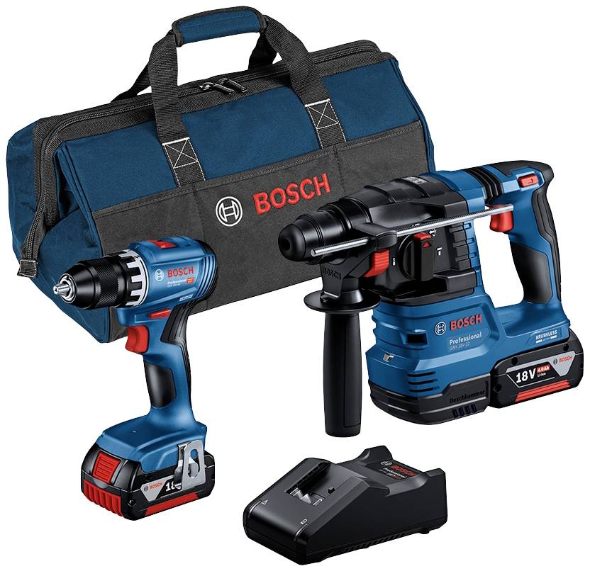 Bosch Professional 0615A50038 Zestaw narzędzi na narzędzia akumulatorowe, dla rzemieślników, dla majsterkowicza, profesj - obrazek 1