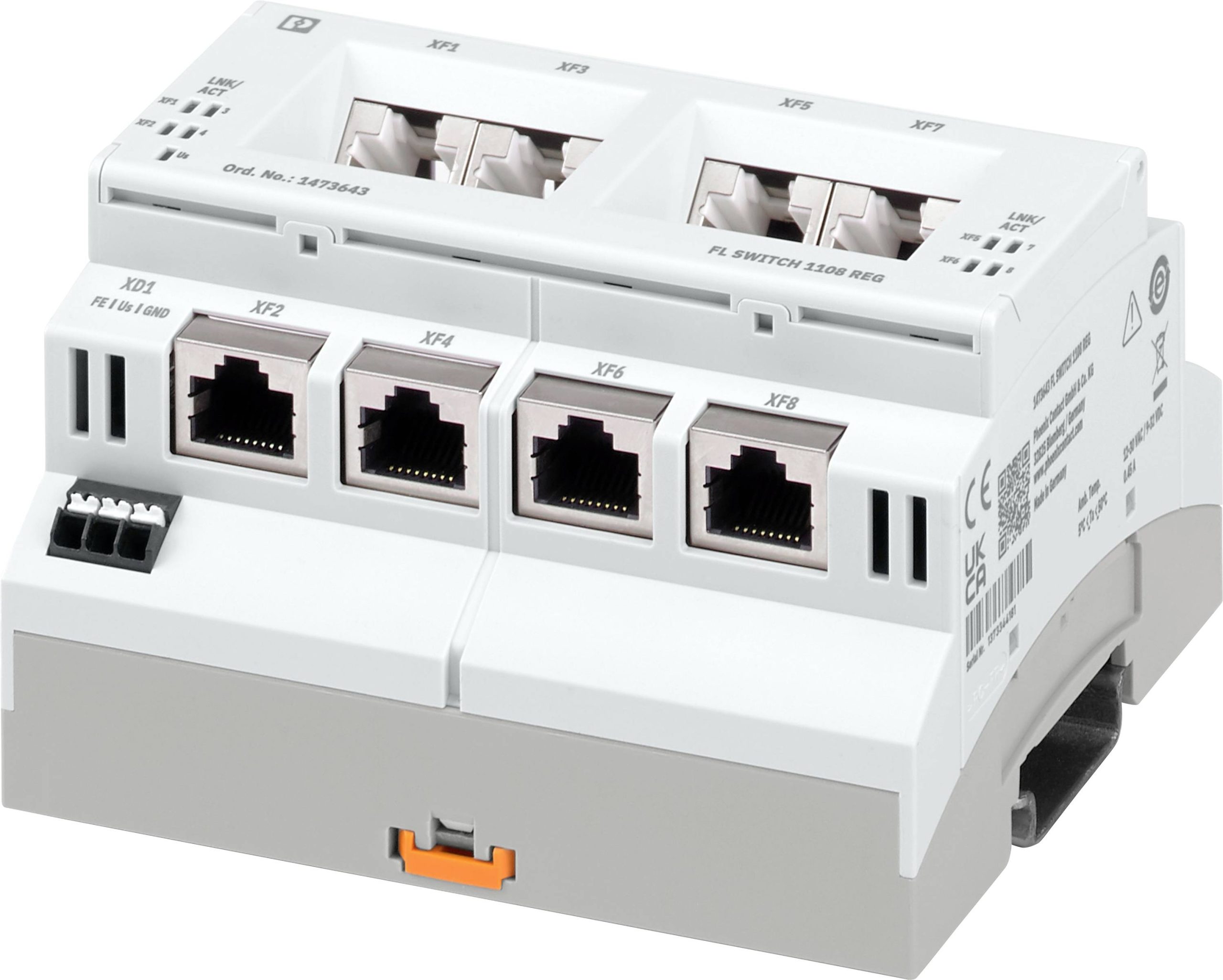 Phoenix Contact 1473643 FL SWITCH 1108 REG Switch przemysłowy Ethernet 3x4 Porty - obrazek 1