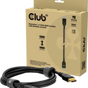 przedłużacz DisplayPort club3D CAC-1094 CAC-1094, 2 m przedłużacz DisplayPort club3D CAC-1094 CAC-1094, 2 m