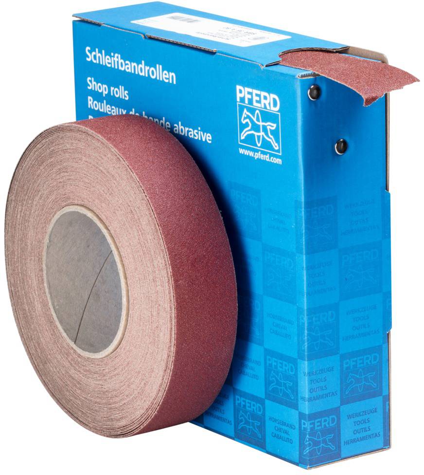 Papier ścierny, rolka PFERD TOOLS 45016408 25 m 25 m - obrazek 1