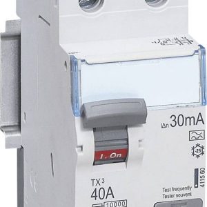 Legrand 411560 Wyłącznik różnicowoprądowy 40 A 0.03 A 230 V Legrand 411560 Wyłącznik różnicowoprądowy 40 A 0.03 A 230 V