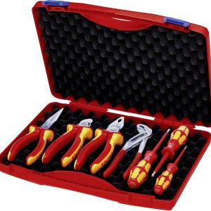 Knipex 00 21 15 Zestaw narzędzi VDE w walizce 7 szt. Knipex 00 21 15 Zestaw narzędzi VDE w walizce 7 szt.