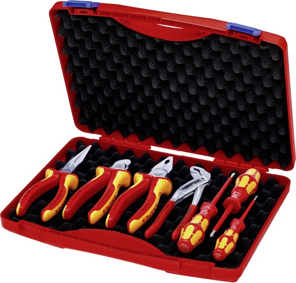 Knipex 00 21 15 Zestaw narzędzi VDE w walizce 7 szt.