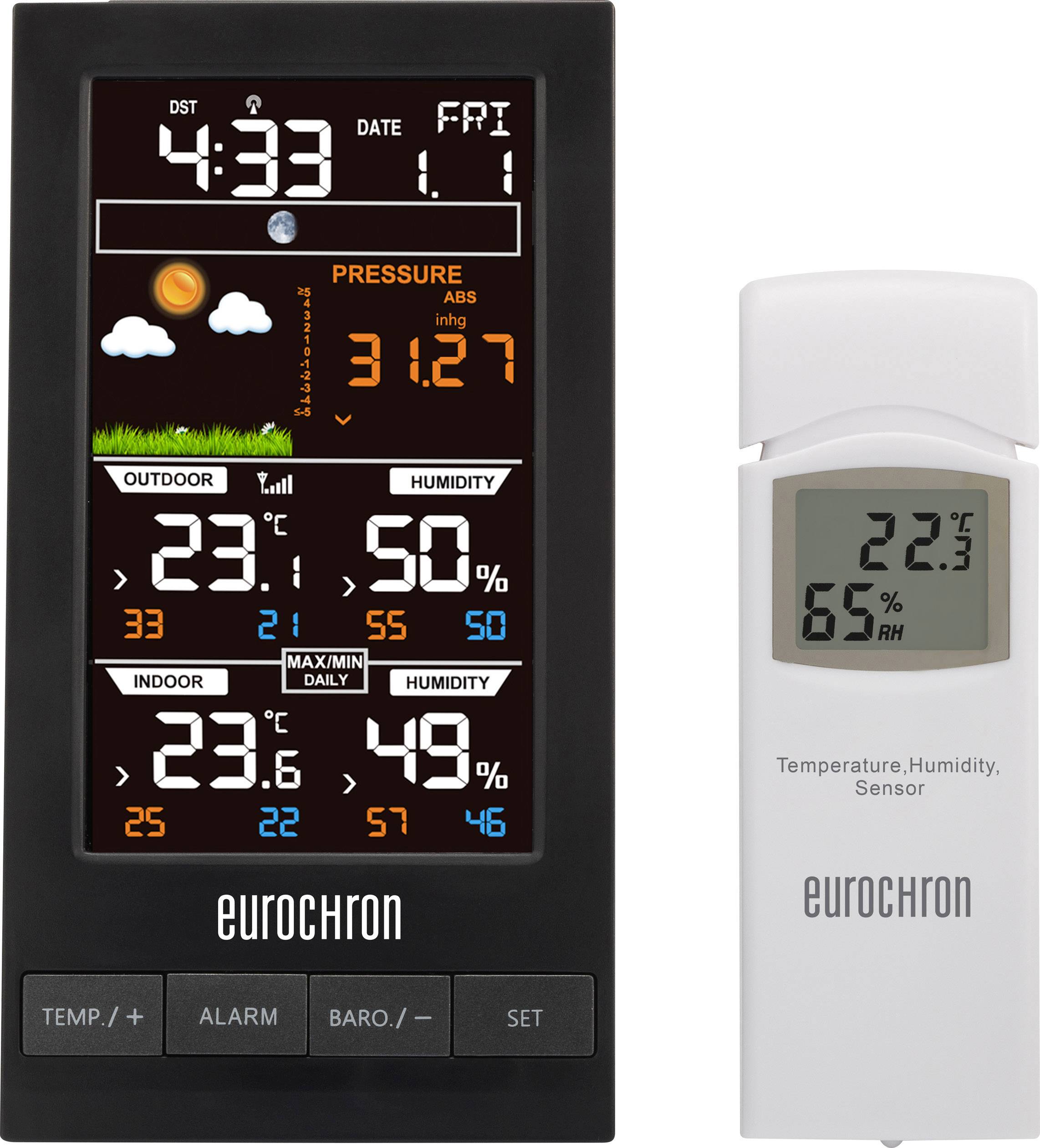 Stacja pogodowa Eurochron EFWS S250 - obrazek 1