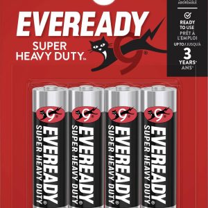 Baterie AA Eveready SHD E7638900083590, 1.5 V, cynkowo-węglowe, 4 szt. Baterie AA Eveready SHD E7638900083590, 1.5 V, cynkowo-węglowe, 4 szt.