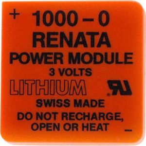 Bateria CR 2477N Renata, 3 V, 950 mAh, litowe, Pin, 1 szt.